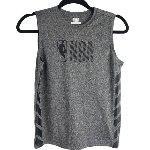 NBA Other - NBA Gray Sleeveless Athletic Tee M (10-12)